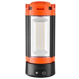 image-VEVOR LED Work Light with Stand, 6Ah, Rechargeable Cordless Camping Light, with 3 Lamp Heads, Detachable Tripod Stand, 2200 Lumens 3000K-6500K Dimmable, Portable Construction Lighting for Job Site