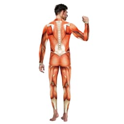 image-New cross-border best-selling halloween stage performance costume muscle line one-piece leggings explosive stage costume suit