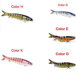 image-Pike Fishing Lures Hard Bait 13.28cm 19g
