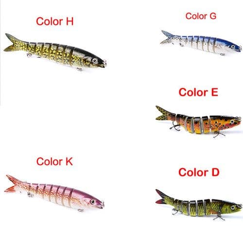 image-Pike Fishing Lures Hard Bait 13.28cm 19g