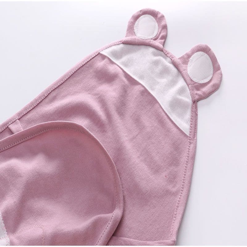 image-Miracle Baby Swaddle Wrap - Large 75*60cm Pure Cotton Newborn