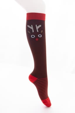 image-Ya Shi Rui Cactus Christmas Socks - Tall L/XL