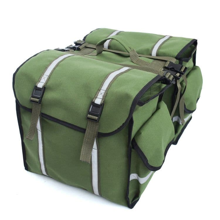image-Army Green Bicycle Backpack - Reflective 20L Waterproof