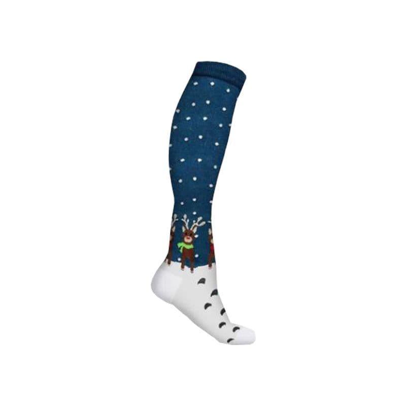 image-Ya Shi Rui Cactus Christmas Socks - Tall L/XL