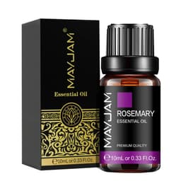 image-MAYJAM 10ML Essential Oil Lavender Jasmine Eucalyptus Vanilla Sandalwood Bergamot Rosemary Citronella Cinnamon Fragrance Oil