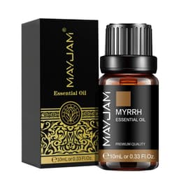 image-MAYJAM 10ML Essential Oil Lavender Jasmine Eucalyptus Vanilla Sandalwood Bergamot Rosemary Citronella Cinnamon Fragrance Oil