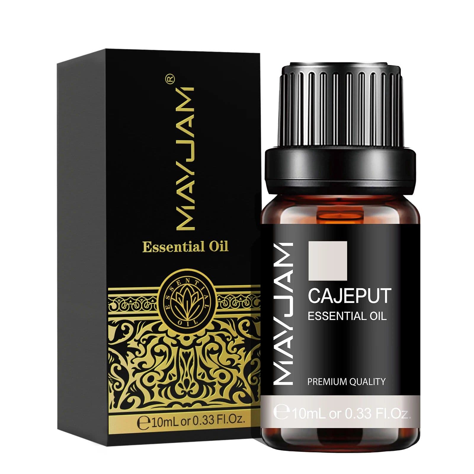 image-MAYJAM 10ML Essential Oil Lavender Jasmine Eucalyptus Vanilla Sandalwood Bergamot Rosemary Citronella Cinnamon Fragrance Oil