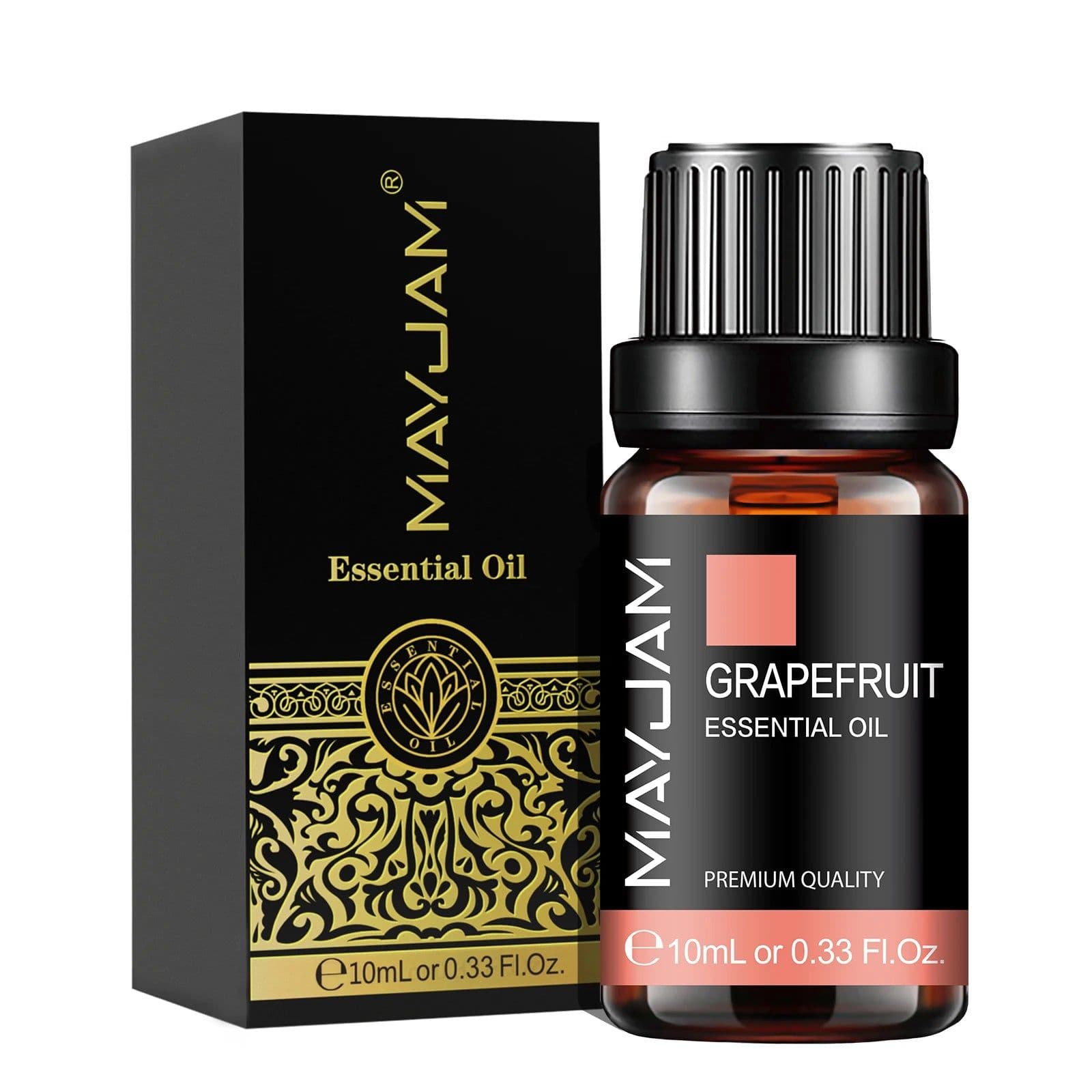 image-MAYJAM 10ML Essential Oil Lavender Jasmine Eucalyptus Vanilla Sandalwood Bergamot Rosemary Citronella Cinnamon Fragrance Oil