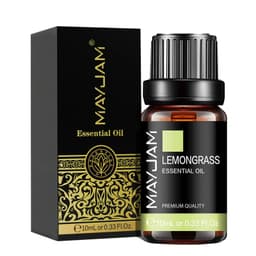 image-MAYJAM 10ML Essential Oil Lavender Jasmine Eucalyptus Vanilla Sandalwood Bergamot Rosemary Citronella Cinnamon Fragrance Oil