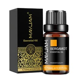 image-MAYJAM 10ML Essential Oil Lavender Jasmine Eucalyptus Vanilla Sandalwood Bergamot Rosemary Citronella Cinnamon Fragrance Oil