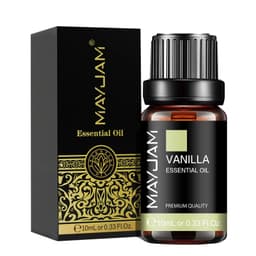 image-MAYJAM 10ML Essential Oil Lavender Jasmine Eucalyptus Vanilla Sandalwood Bergamot Rosemary Citronella Cinnamon Fragrance Oil