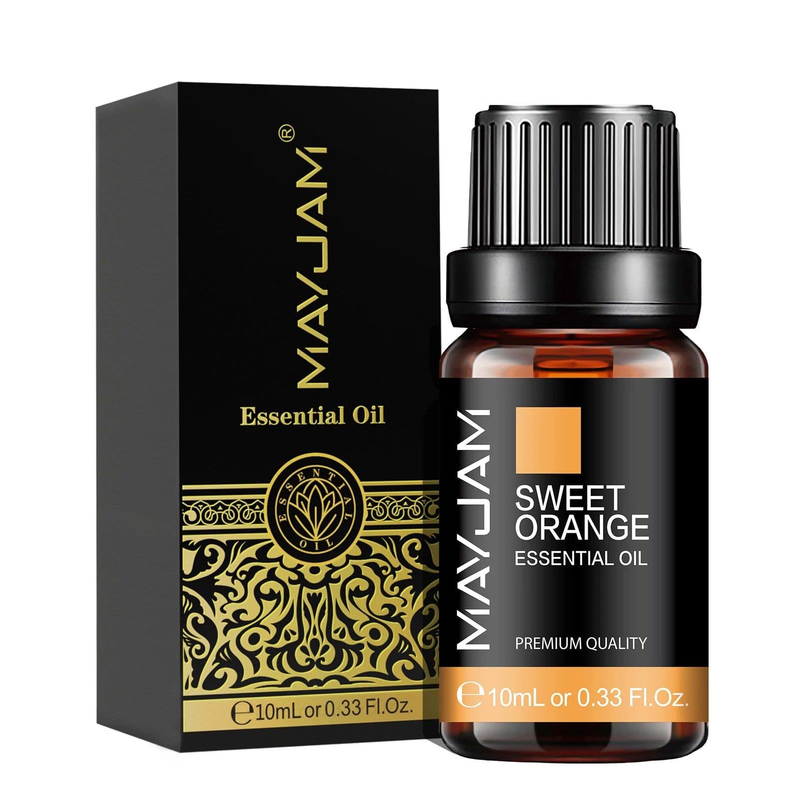 image-MAYJAM 10ML Essential Oil Lavender Jasmine Eucalyptus Vanilla Sandalwood Bergamot Rosemary Citronella Cinnamon Fragrance Oil