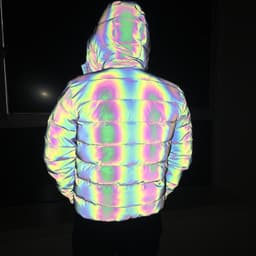 image-2022 Winter Reflective Cotton Jacket - Men's Women's