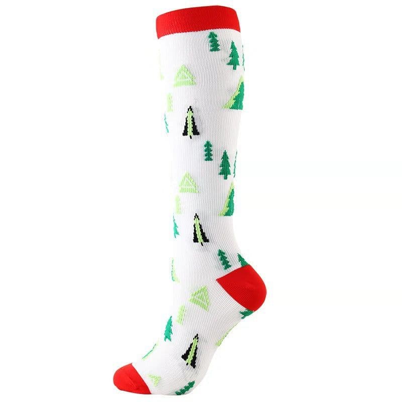 image-Ya Shi Rui Cactus Christmas Socks - Tall L/XL
