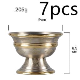 image-Water Supply Cup for Buddha Cup Copper Manual Household Buddha Front Cup Water Supply Bowl