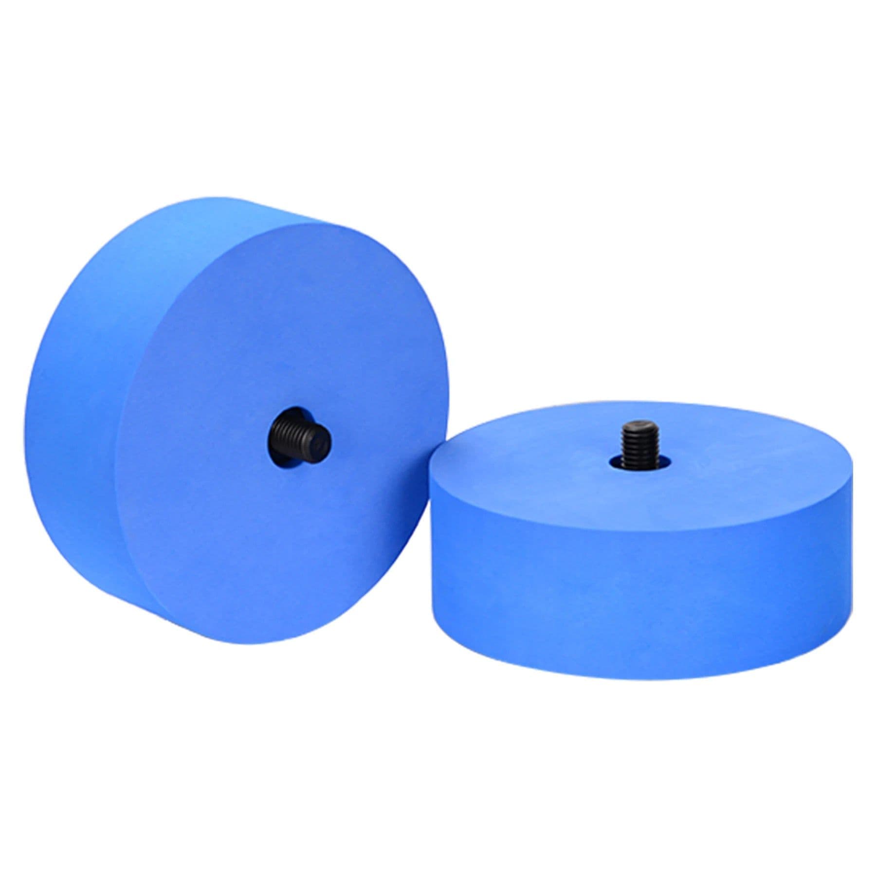 image-Hikeen Aquatic Exercise Dumbbells Water Dumbbell Resistance Fitness Barbells with 4 High-Density EVA Foam Pool Weights Dumbbells