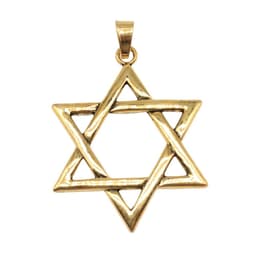 image-1pcs 75x59mm Star Of David Charm Large Star Of David Pendants For Necklace Making