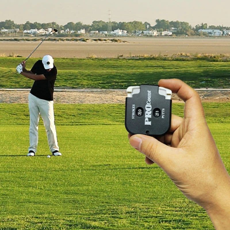 image-Golf Score Counter with Keychain - 2 Digit Display