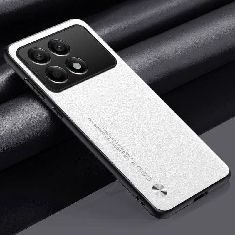 image-snow welkin Poco X6 Pro PU Leather Shockproof Case