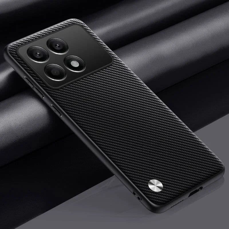 image-snow welkin Poco X6 Pro PU Leather Shockproof Case
