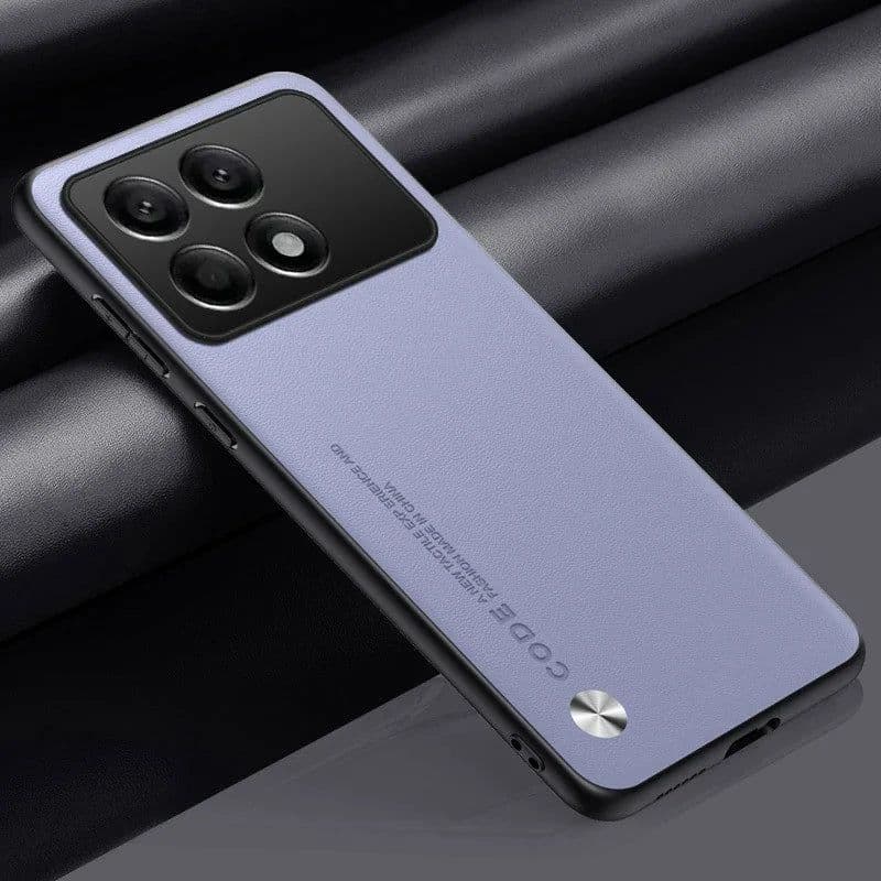 image-snow welkin Poco X6 Pro PU Leather Shockproof Case