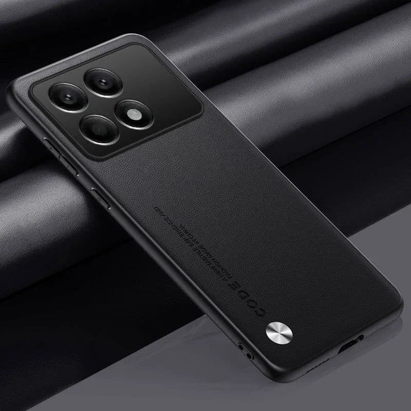 image-snow welkin Poco X6 Pro PU Leather Shockproof Case