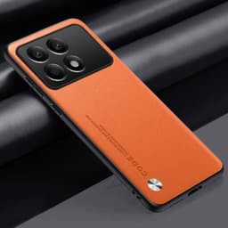 image-snow welkin Poco X6 Pro PU Leather Shockproof Case