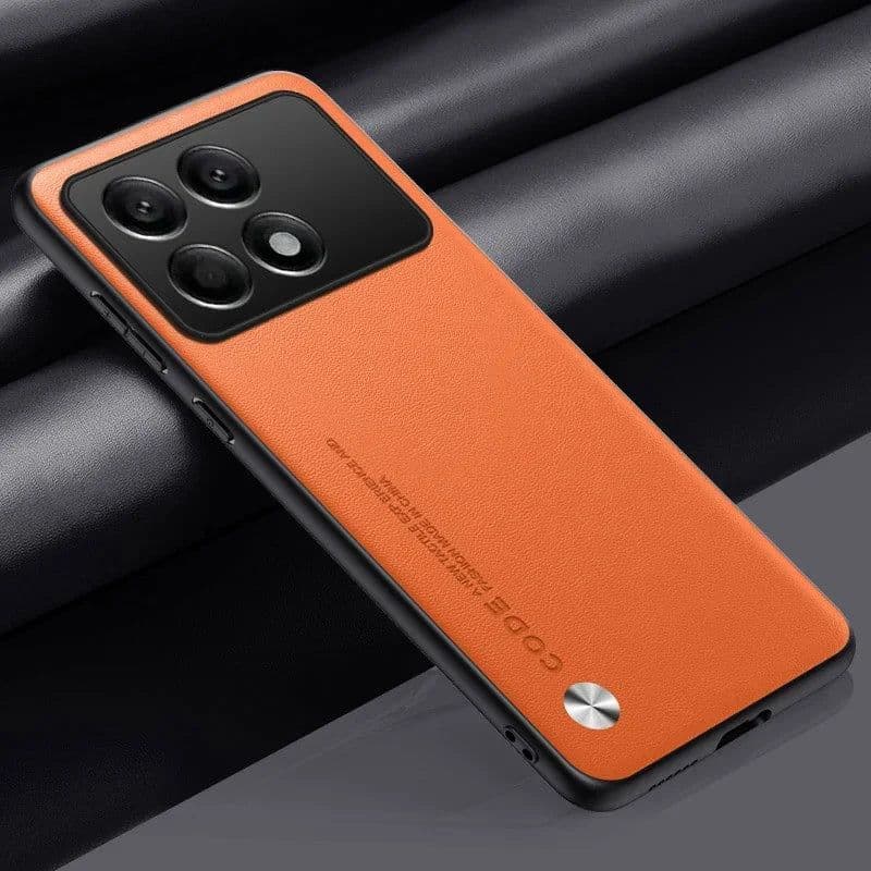 image-snow welkin Poco X6 Pro PU Leather Shockproof Case
