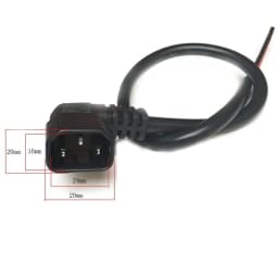 image-2.5/4 Square Electric Lithium Car Power Cord