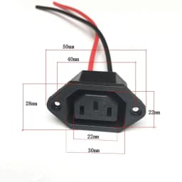 image-2.5/4 Square Electric Lithium Car Power Cord