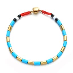 image-Gold Color Snap Button Rainbow Tile Jewelry 2022 Cool bracelets for Women Enamel Tile Bracelet Boho Braclets Ins Trendy Bangles