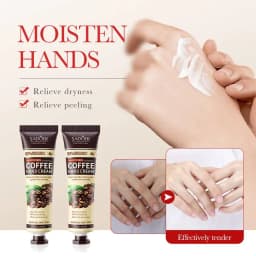image-SADOER Coffee Hand Cream Moisturizing Whitening Anti-aging Anti Wrinkles Hydrating Hands Skin Care Products