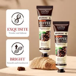 image-SADOER Coffee Hand Cream Moisturizing Whitening Anti-aging Anti Wrinkles Hydrating Hands Skin Care Products