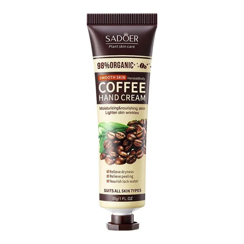 image-SADOER Coffee Hand Cream Moisturizing Whitening Anti-aging Anti Wrinkles Hydrating Hands Skin Care Products