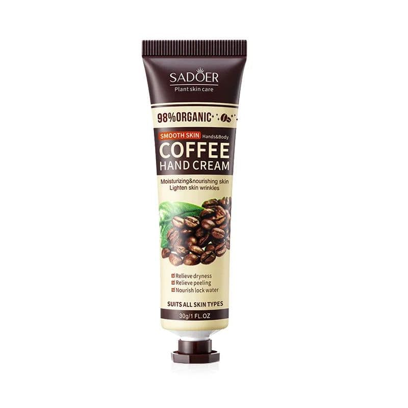 image-SADOER Coffee Hand Cream Moisturizing Whitening Anti-aging Anti Wrinkles Hydrating Hands Skin Care Products