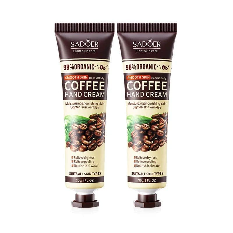 image-SADOER Coffee Hand Cream Moisturizing Whitening Anti-aging Anti Wrinkles Hydrating Hands Skin Care Products