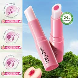 image-Honey peach sandwich warm changing water lipstick moisturizing warm changing lipstick 2.5g
