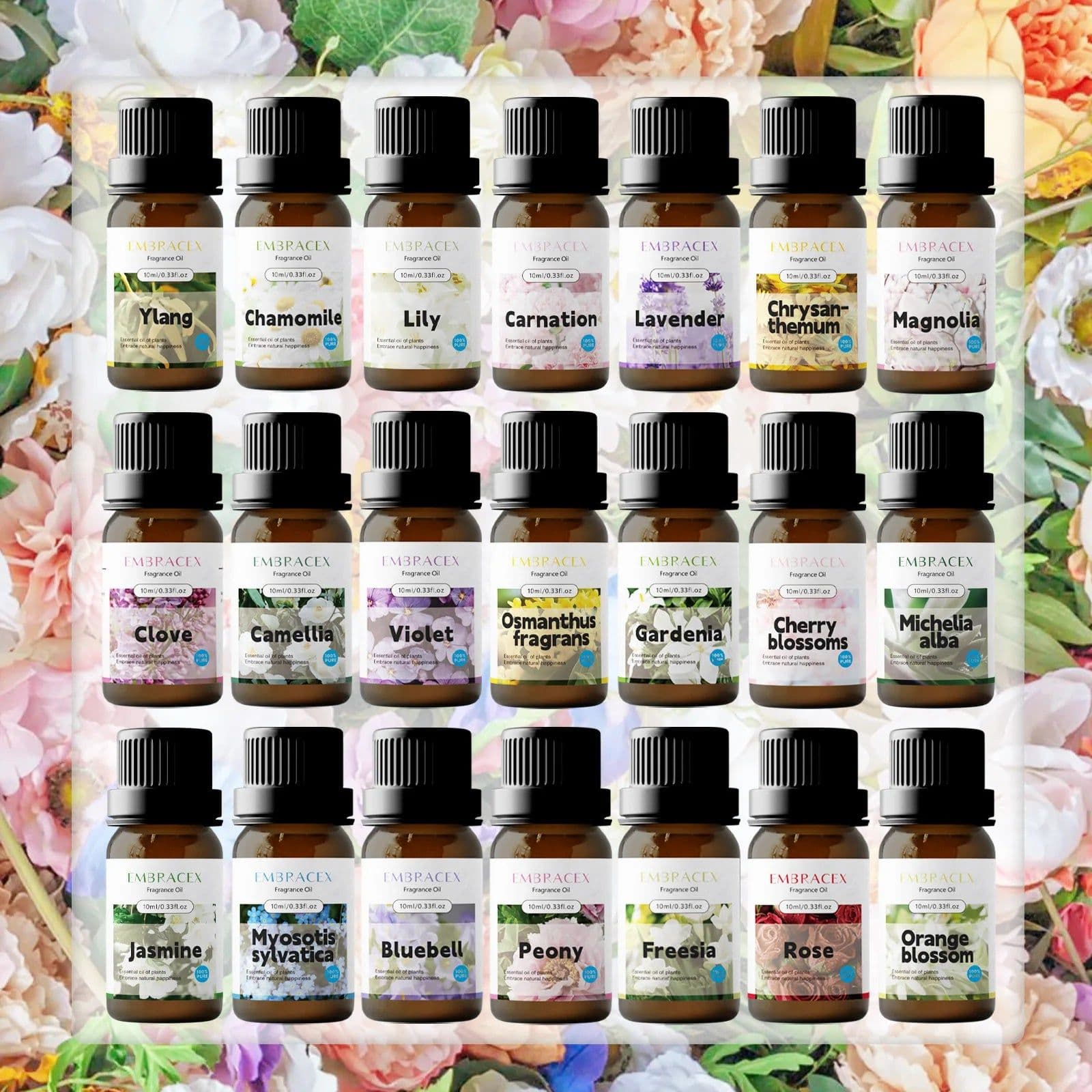 image-10ml Clove Essential Oils Skincare Body massage oil Flower perfume Gifts For Diffuser,Candle Making Beauty health