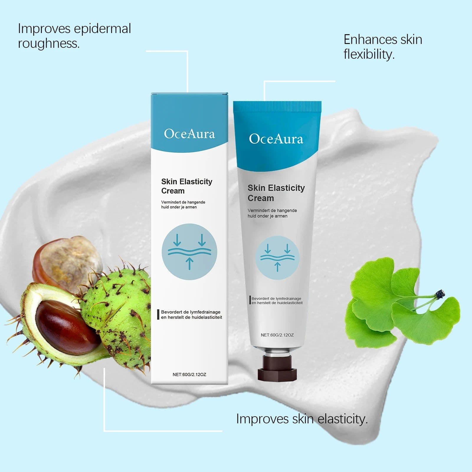 image-OceAura Firming Hand Cream 60g Tightening Lifting