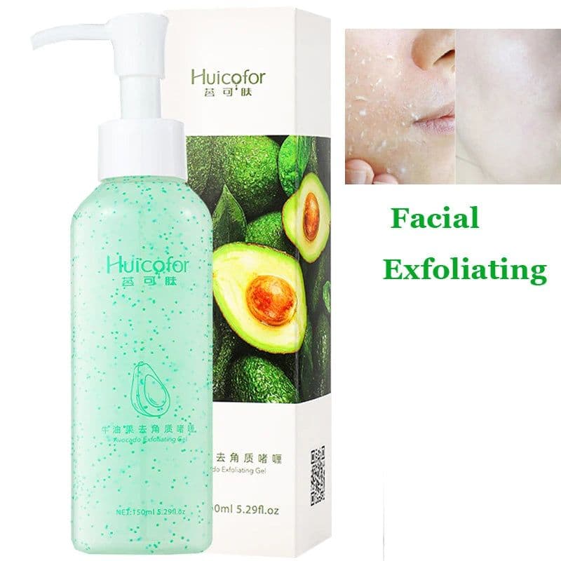 image-Fruit Acid Peeling Gel 120ml Facial Cleansing Exfoliating Peeling Scrub Deep Clean Acne Blackhead Remove Face Cleanser