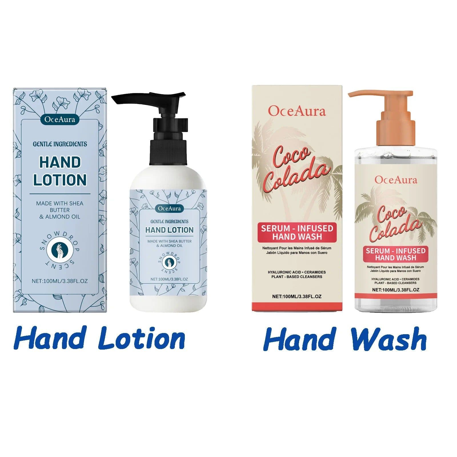 image-OceAura Shea Butter Moisturizing Hand Lotion 100ml