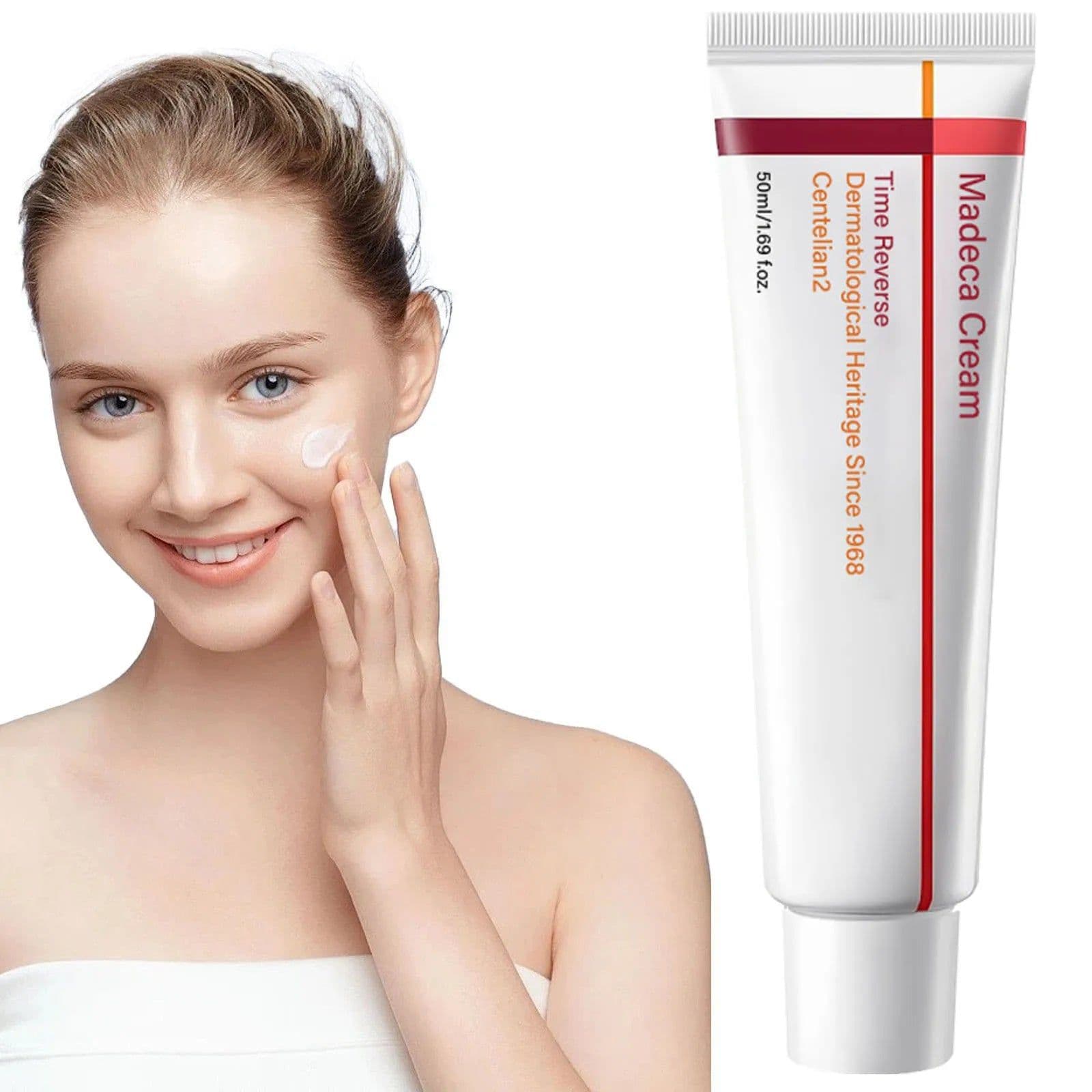 image-Collagen Madeca Cream Time Reverse Advanced Fast-Absorbing Nourishing,Hydrates,Firms Reduces Wrinkles,Korean Skin Care Centella