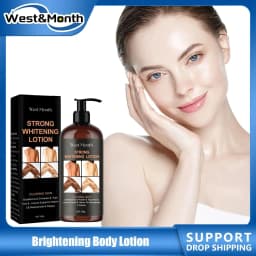 image-Brightening Body Lotion Knees Thigh Bleaching Nourishing Remove Melanin Moisturizing Improve Skin Dullness Whitening Body Cream