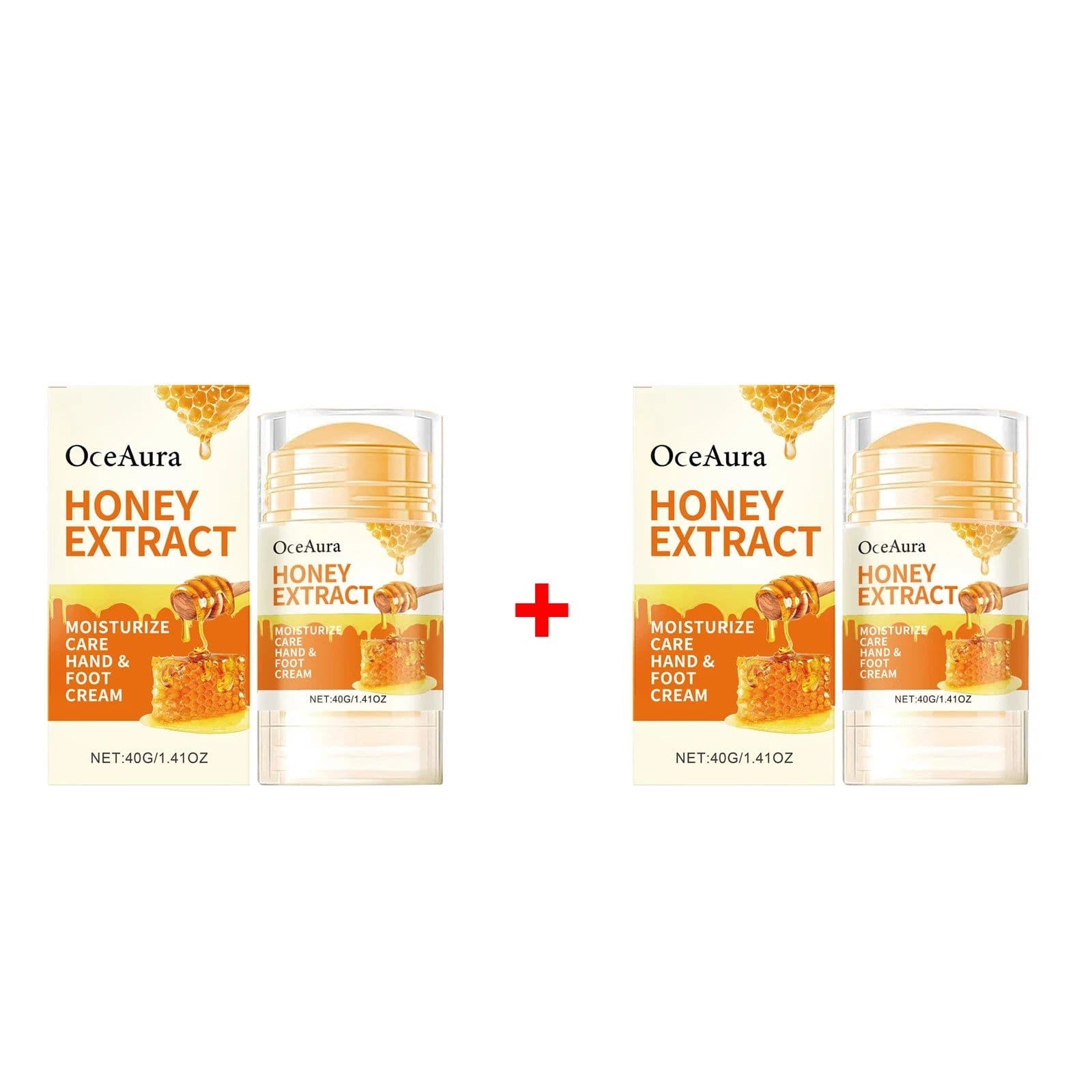 image-Honey Moisturizing Stick for Hand Foot Skin Care Deep Hydrating Anti Drying Chapping Soften Calluses Heel Cracked Repair Cream