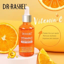 image-DR.RASHEL Vitamin C Liquid Hydration Moisturizing Repair Improves Skin Firmness Elasticity VC Facial Serum 50ml