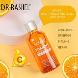 image-DR.RASHEL Vitamin C Liquid Hydration Moisturizing Repair Improves Skin Firmness Elasticity VC Facial Serum 50ml