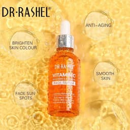 image-DR.RASHEL Vitamin C Liquid Hydration Moisturizing Repair Improves Skin Firmness Elasticity VC Facial Serum 50ml