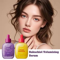 image-Deepcera Bakuchiol Volumizing Plumping Serum Vitamin C Long-lasting Moisturizing Nourishing Natural Formula Gentle Skin Care