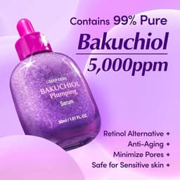 image-Deepcera Bakuchiol Volumizing Plumping Serum Vitamin C Long-lasting Moisturizing Nourishing Natural Formula Gentle Skin Care