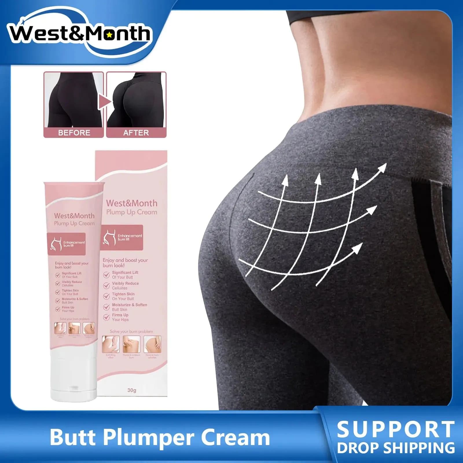 image-West&Month Butt Enhancement Cream - Hip Lift Buttock Growth 30g